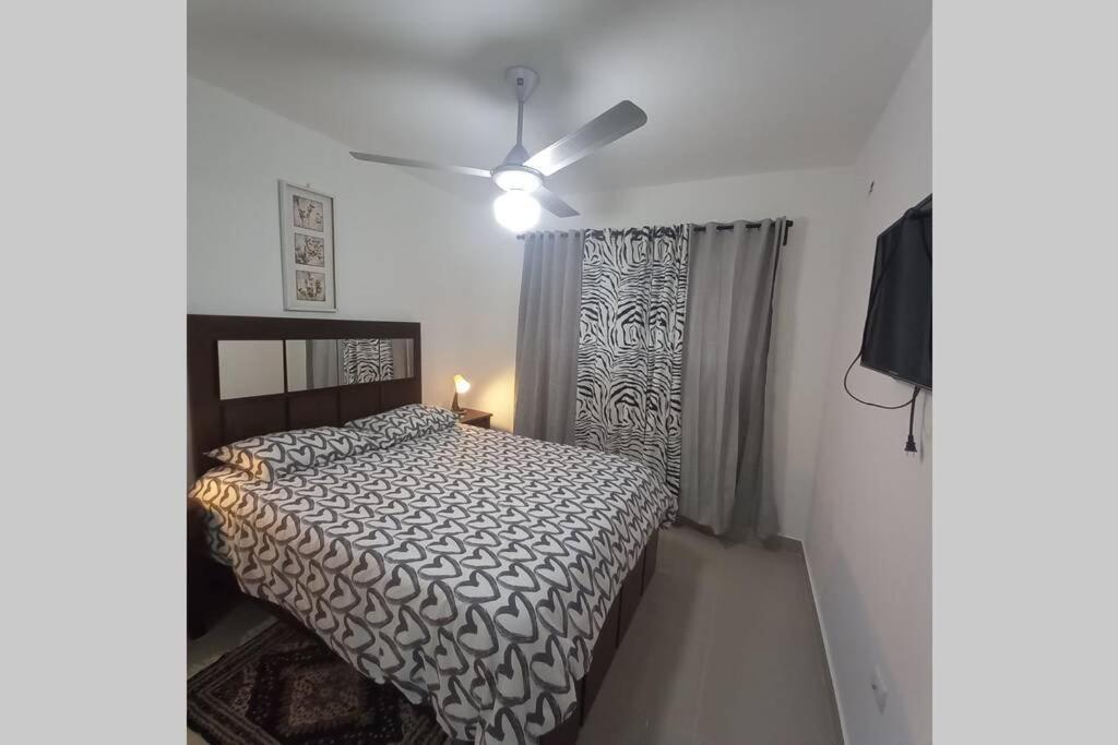 Confortable Apartamento De 3 Tres Habitaciones, Con Hermosa Vista De Area Verde, Ademas De Piscinas Y Juegos Infantiles En Area Recreativa 산티아고 데 로스 카바예로스 외부 사진